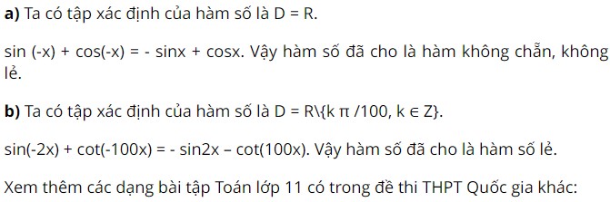 Đồ thị hàm số sinx minh họa chu kỳ