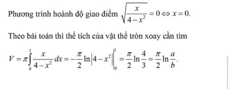 Tài liệu tham khảo về thể tích khối tròn xoay