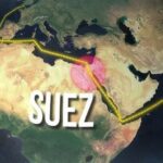 Eo Đất Suez kết nối Châu Phi với Châu Á