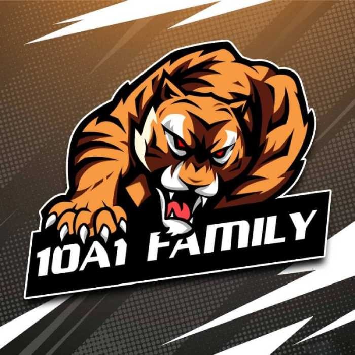 Logo lớp 6A1 hình hổ