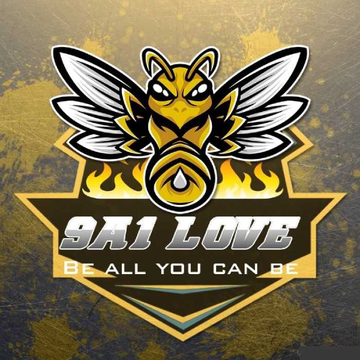 Logo lớp 6A1 hình ong vàng