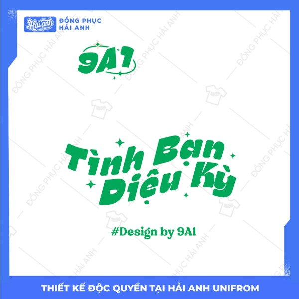 Logo lớp 6A1 tình bạn