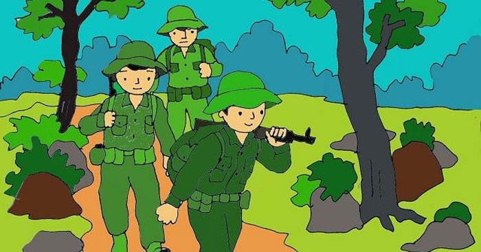 Phân tích khổ thơ cuối Đồng Chí: Rừng hoang sương muối khắc nghiệt