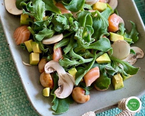 Salad kim cương trộn dầu giấm