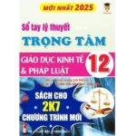 Sá»• tay GiÃ¡o dá»¥c Kinh táº¿ & PhÃ¡p luáº­t 12 (chÆ°Æ¡ng trÃ¬nh má»›i)