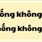 Trống không là từ đúng chính tả