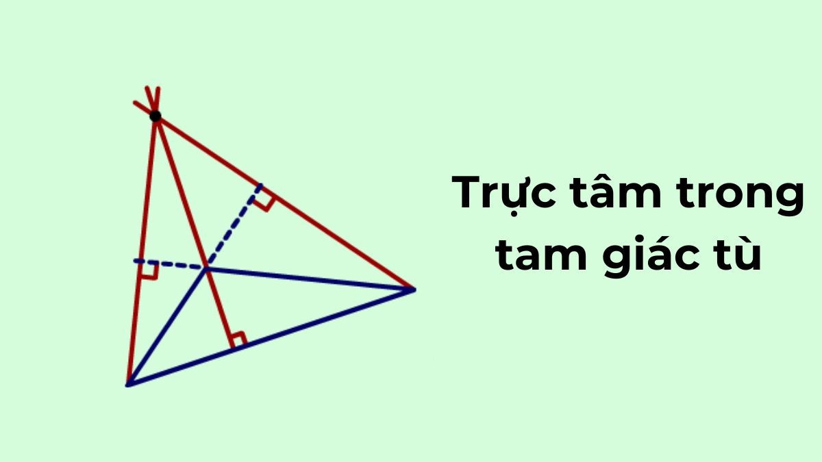 Trực Tâm Tam Giác Tù