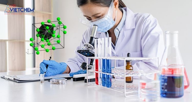 Barium chloride ứng dụng trong thí nghiệm
