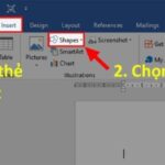 Minh họa đường thẳng trong Word giúp phân chia bố cục văn bản