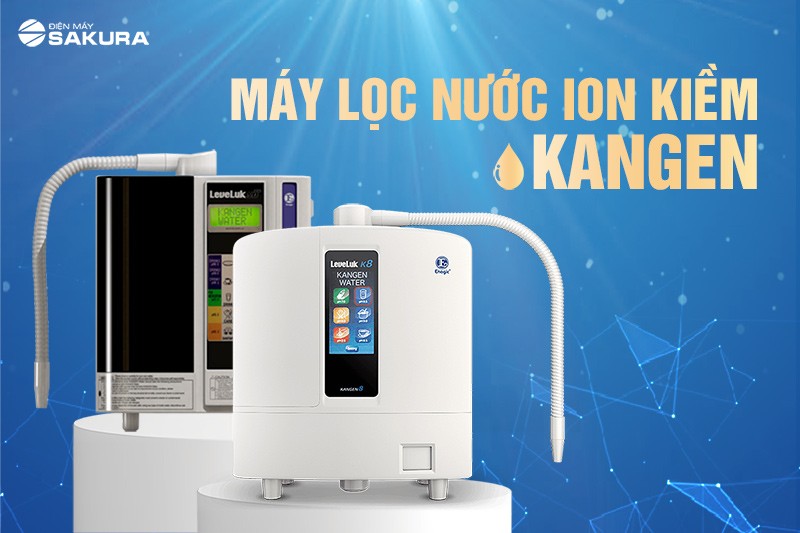 Máy lọc nước ion kiềm Kangen