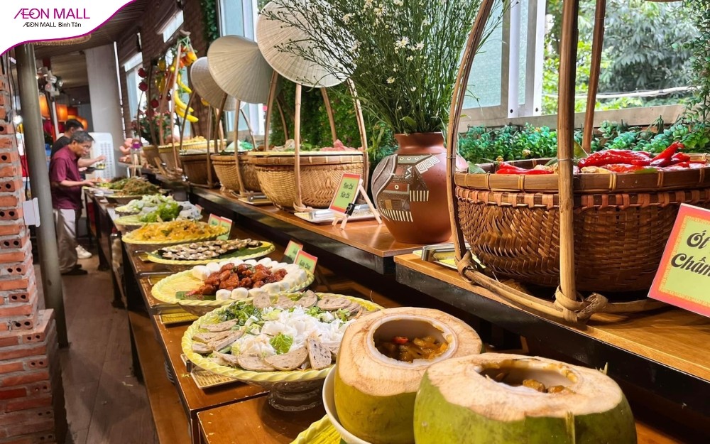 Buffet chay Sala Vegetarian