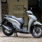 Hình ảnh xe SH 125i 2022 với thiết kế sang trọng và đèn LED nổi bật
