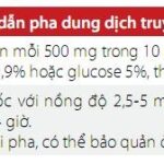 Vancomycin và hội chứng người đỏ