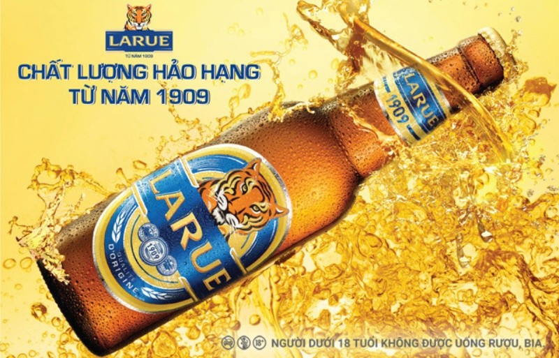 Thùng 24 lon bia larue 330ml