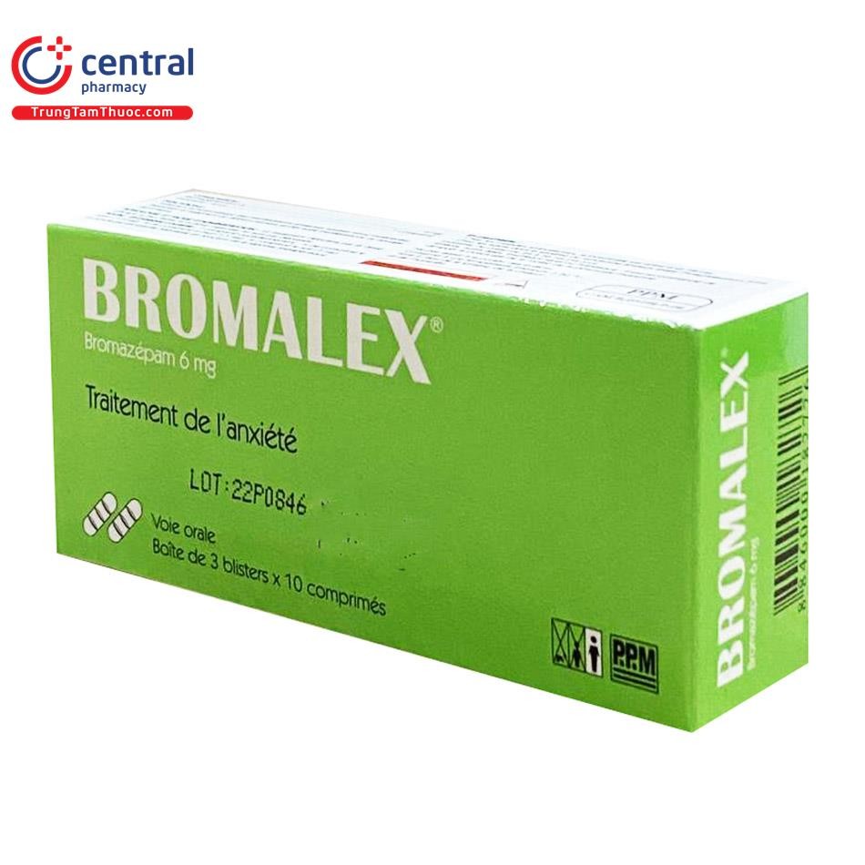 Bromalex 6mg giúp giảm lo âu và cải thiện giấc ngủ