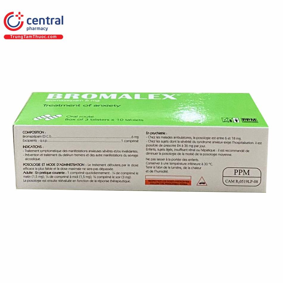 Tìm hiểu kỹ về Bromalex 6mg trước khi sử dụng