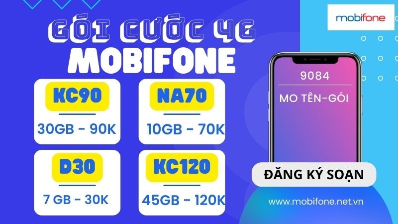Gói MXH90 Mobifone