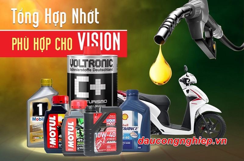 Cách chọn nhớt cho xe Vision