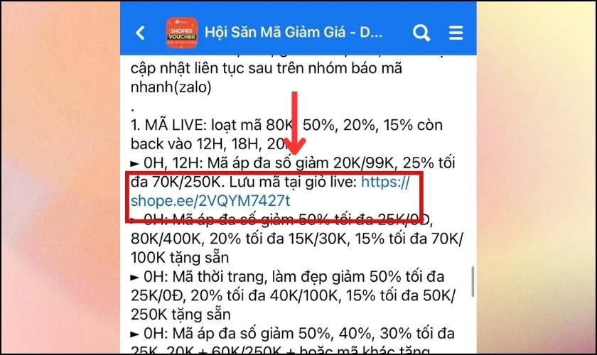 Hướng dẫn săn mã giảm giá Shopee thủ công