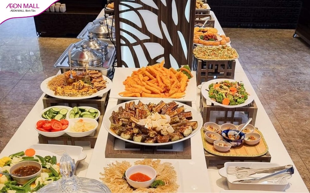 Buffet chay D'Gemma Vegetarian Buffet