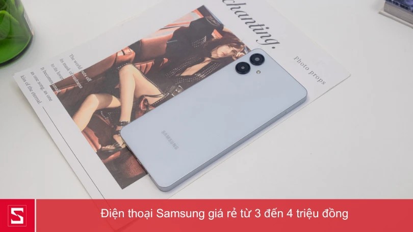 Điện thoại Samsung giá từ 3 đến 4 triệu, cấu hình ổn định, màn hình lớn, thiết kế bắt mắt