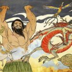 Thần Trụ Trời chống trời, tạo ra thế giới theo thần thoại Việt Nam