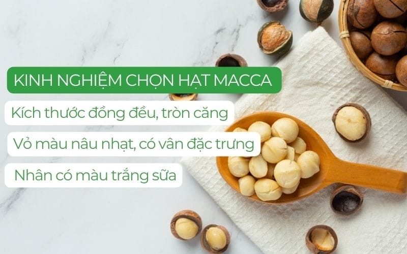 Giải đáp thắc mắc về hạt macca