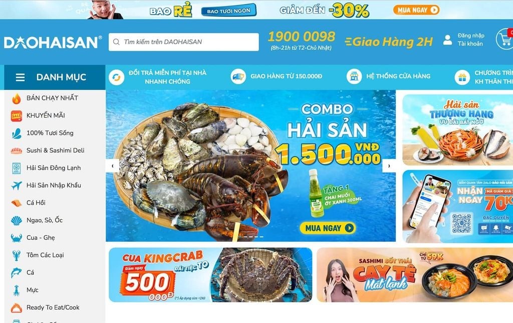 Địa chỉ mua tôm càng xanh uy tín tại Hà Nội