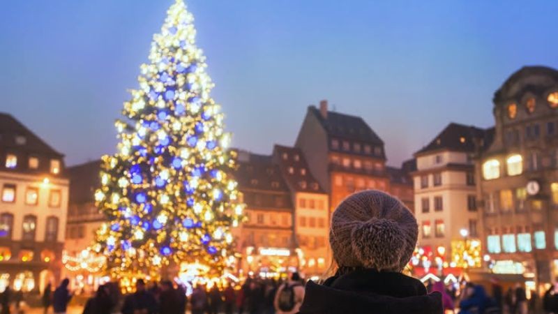 Hội chợ giáng sinh tấp nập ở Strasbourg