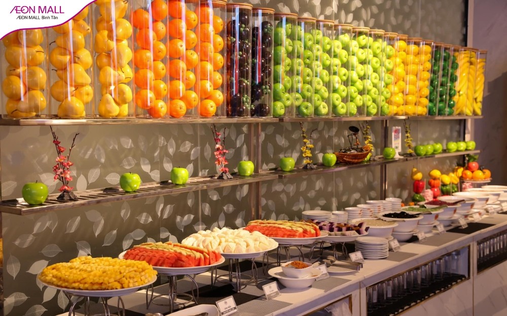 Buffet chay Healthy World