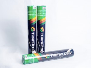 Hình ảnh một hộp cầu lông với 12 quả bên trong