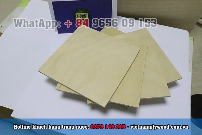 ván ép mỏng mặt birch cho laser và cnc