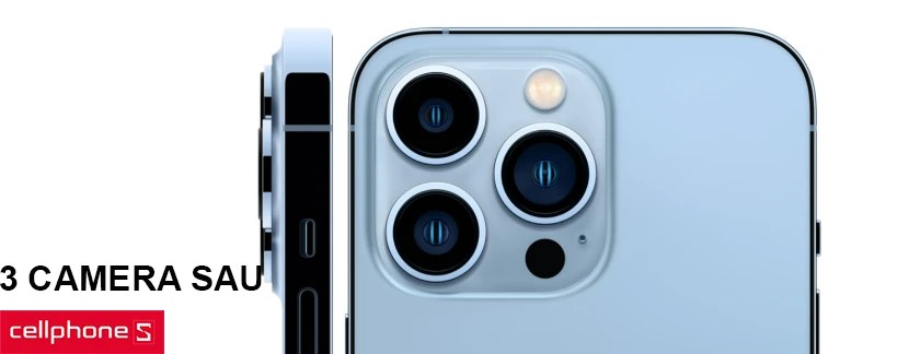 Camera được nâng cấp trên iPhone 13 Pro Max