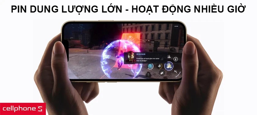 Dung lượng pin được cải thiện trên iPhone 13 Pro Max