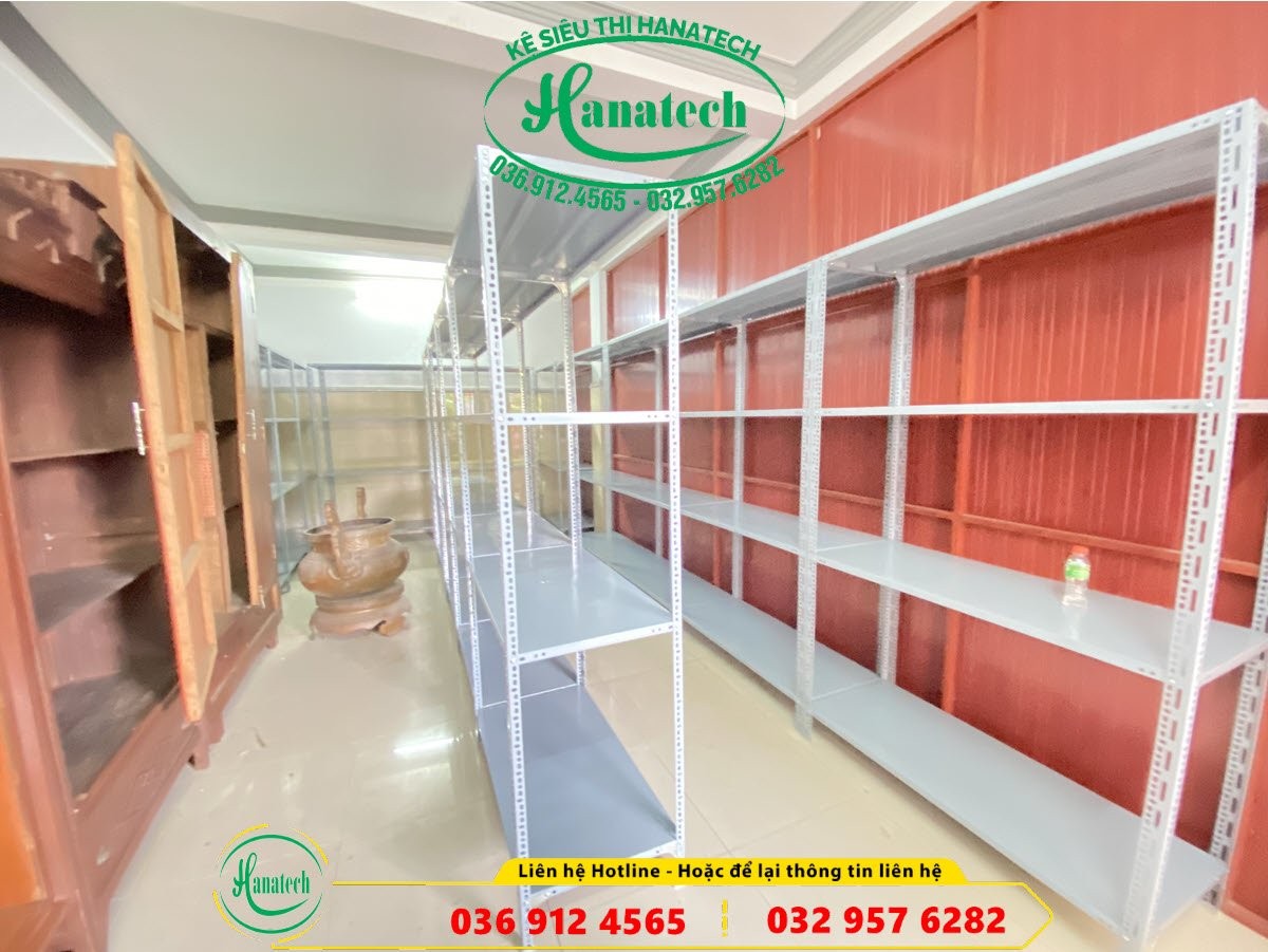 Kệ sắt V lỗ để đồ gia đình