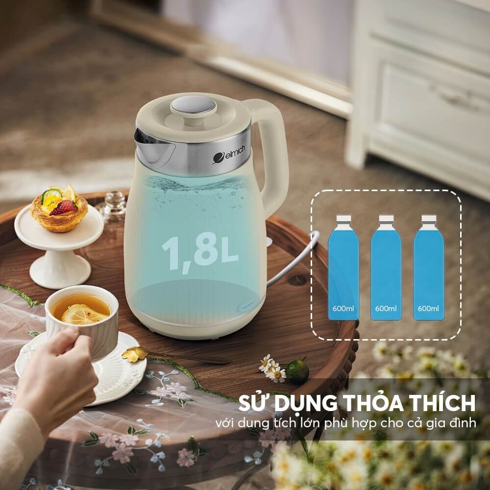 Ấm có dung tích lớn