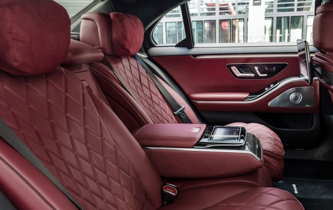 Ghế ngồi Mercedes S500 bọc da Nappa cao cấp với chức năng massage