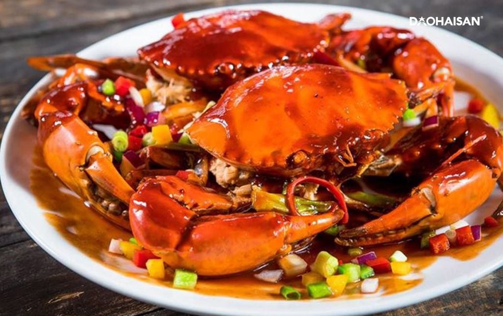 Cua gạch rang me chua ngọt