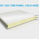 Tấm panel cách nhiệt cấu tạo 3 lớp