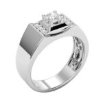 Nhẫn trơn vàng 18k đơn giản, lịch lãm