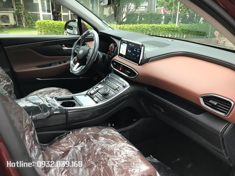 nội thất santaFe 2021 bản đặc biệt