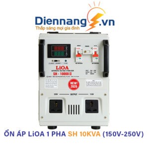 Ổn áp lioa 1 pha sh 10kva 150v 250v