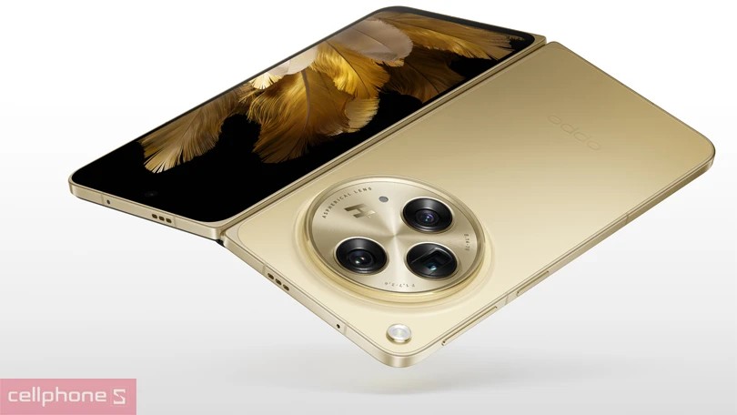 OPPO Find N3 có thiết kế gập sang trọng và hiệu năng mạnh mẽ