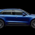 Porsche Macan nhìn từ bên hông, thể hiện vẻ ngoài thể thao và mạnh mẽ