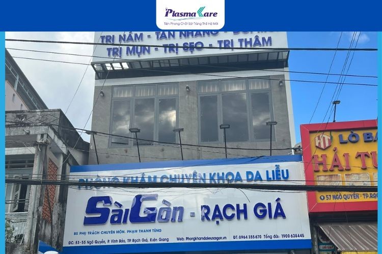 Phòng khám Da liễu Sài Gòn Rạch Giá cung cấp dịch vụ chăm sóc da chuyên nghiệp