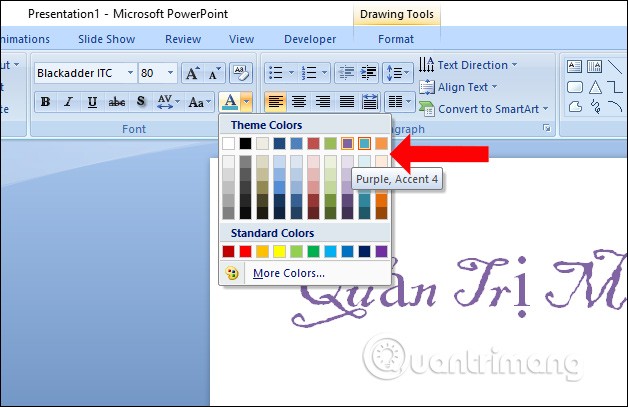 Nhập nội dung trong Text box