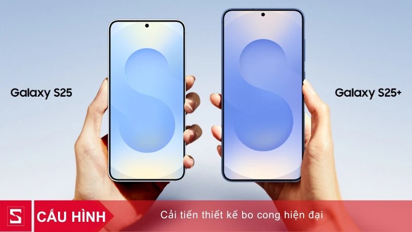 Thiết kế điện thoại Samsung bo cong cải tiến, mang lại cảm giác cầm nắm thoải mái và vẻ ngoài sang trọng