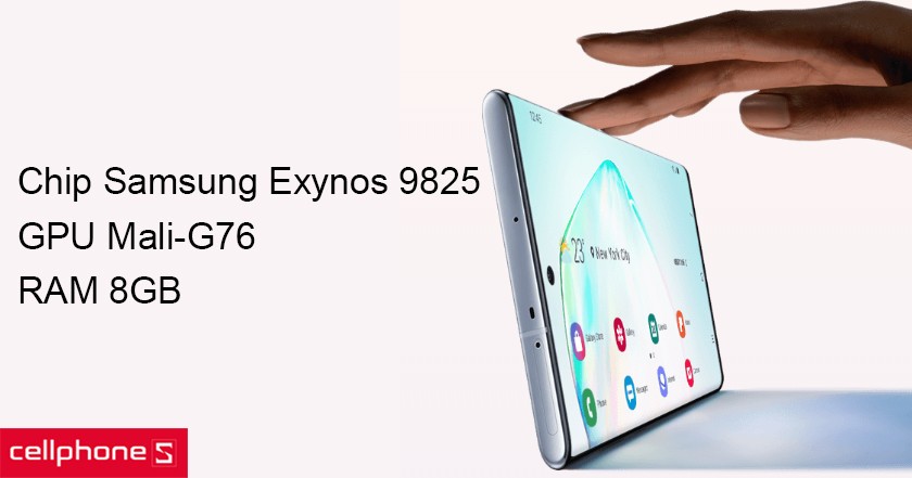 Hiệu Năng Mạnh Mẽ Trên Samsung Galaxy Note 10 Với Chip Exynos 9825