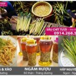 Sâu chít tươi nguyên trong ngọn cây