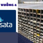 Sắt vuông 4 (hay thép hộp vuông 40x40) - Thép SATA